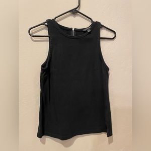 Banana Republic Size 2 Black Sleeveless with zippered back.